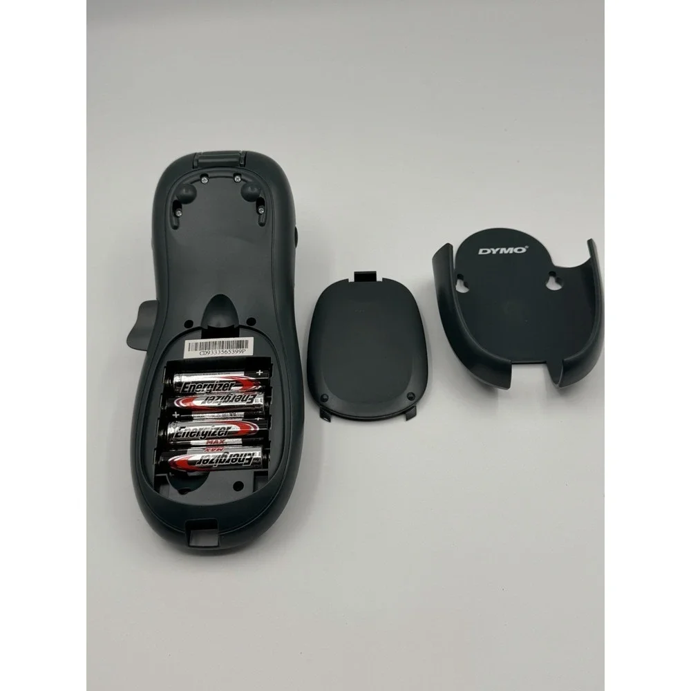 Dymo LetraTag LT-100H Label Maker Thermal Printer + Magnetic Cradle Partial Tape